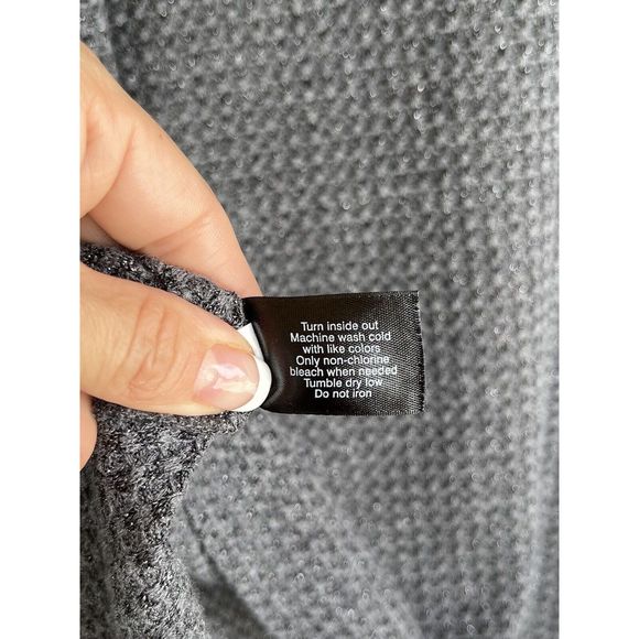 Lane Bryant cowl neck waffle sweater - size 14/16 - gray - Picture 7 of 7